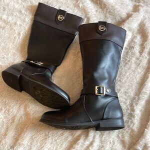 Michael Kors boots black and brown size 3
